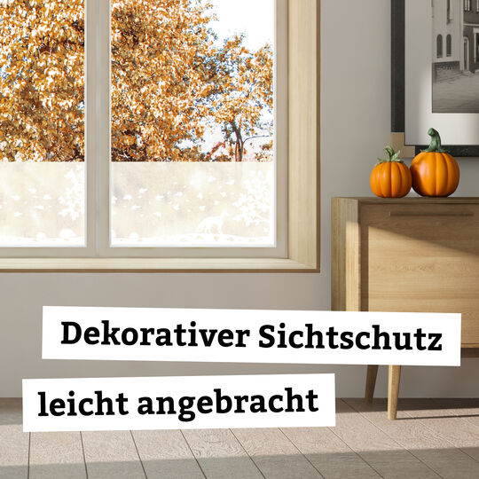 Fensterfolie static window border Woodland image number null